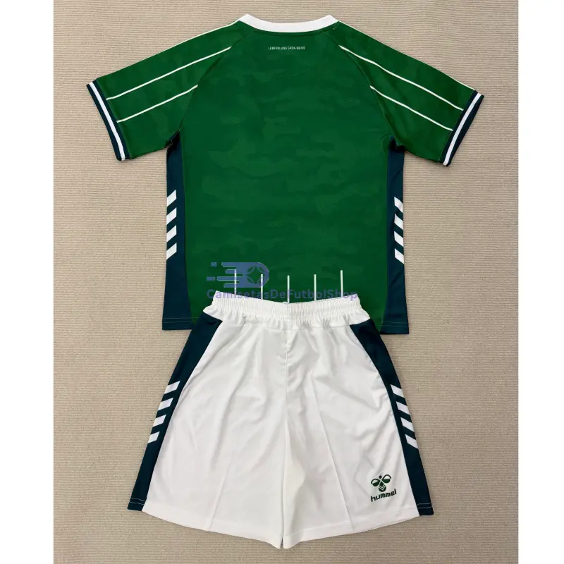 Camiseta Werder Bremen 2025/2026 1ª Equipación Verde/Blanco