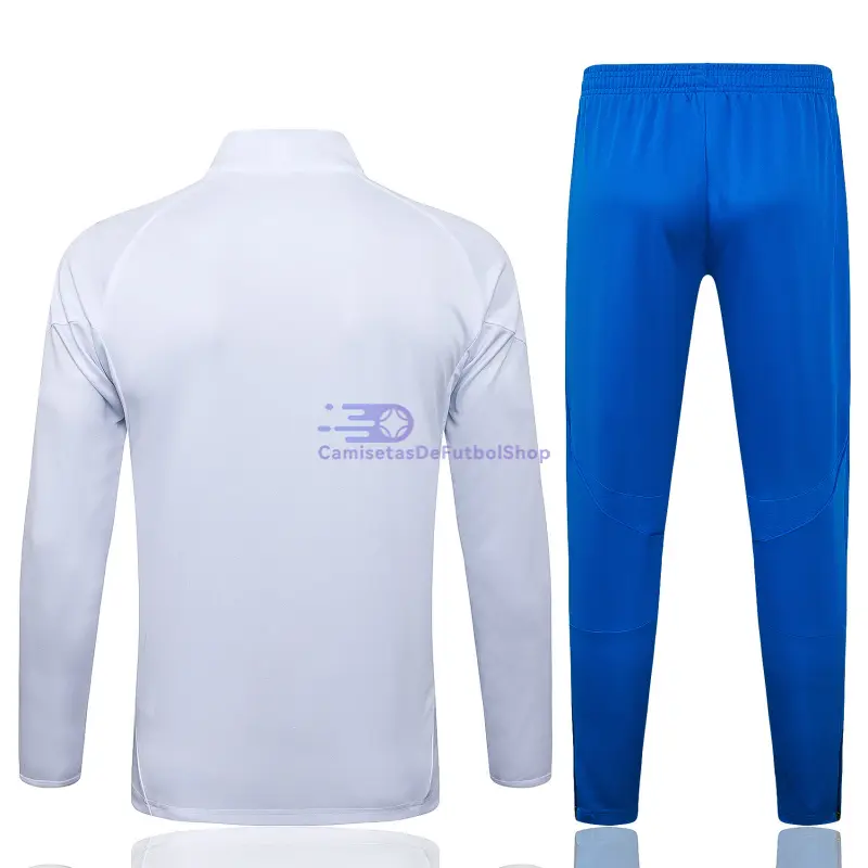 Chandal Real Madrid 2025/2026 Niño Blanco/Azul