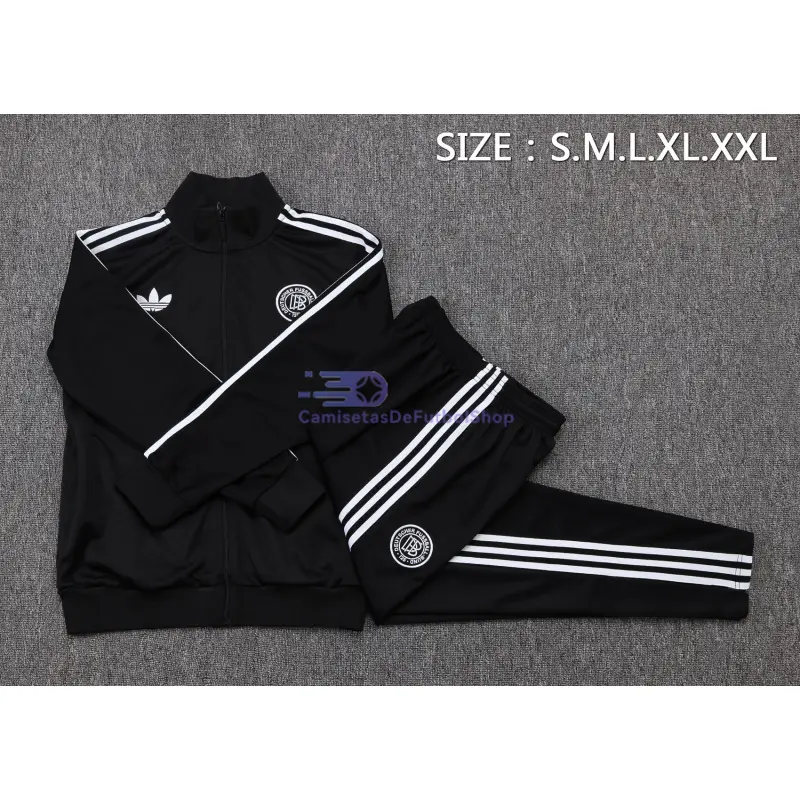 Chandal Alemania 2025/2026 125 Aniversario Negro Edición Conmemorativa