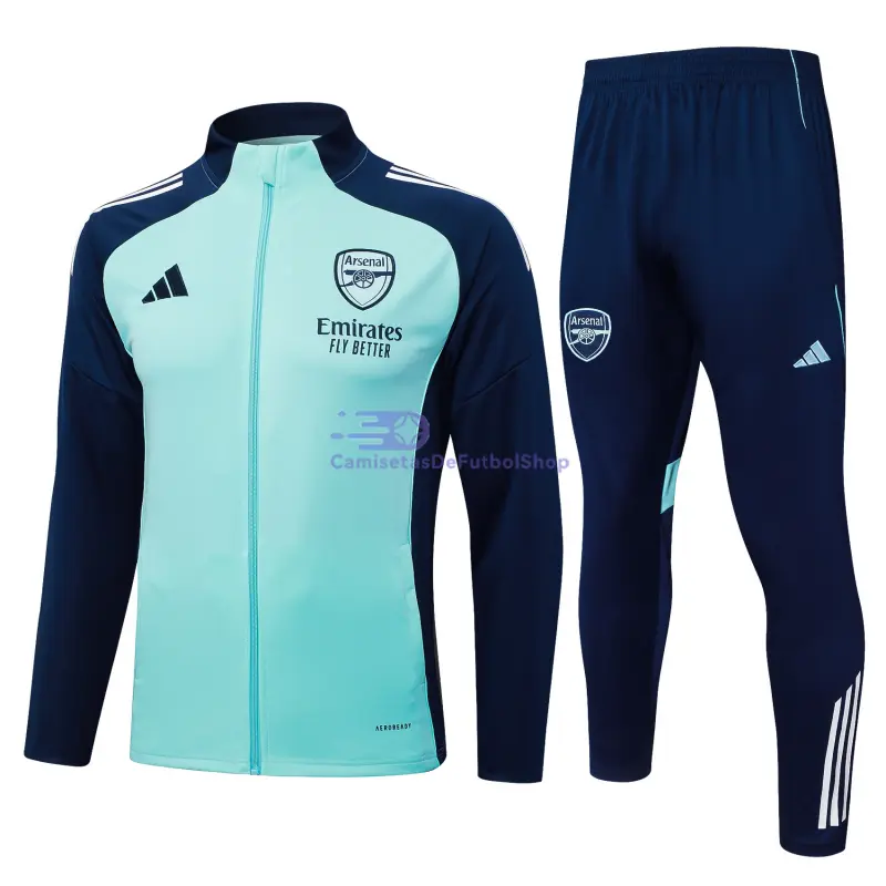 Chandal Arsenal 2025/2026 Azul Claro/Azul Marino
