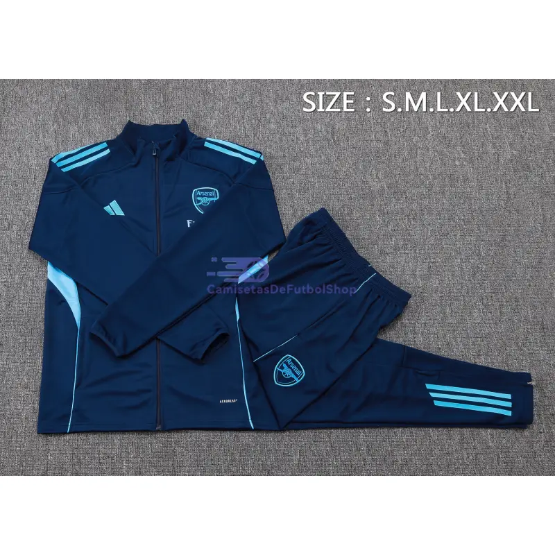 Chandal Arsenal 2025/2026 Azul Oscuro