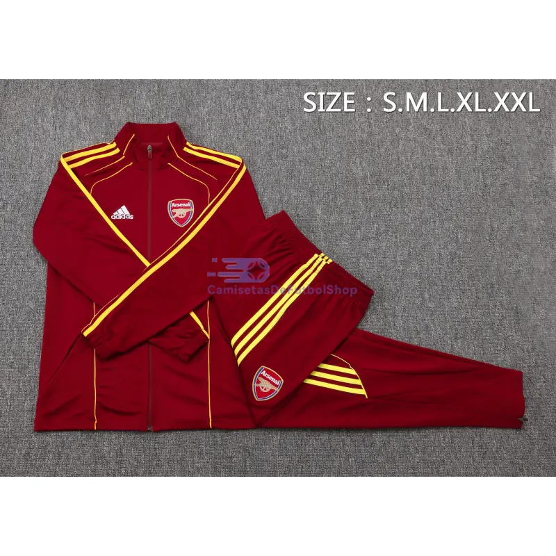 Chandal Arsenal 2025/2026 Rojo/Amarillo