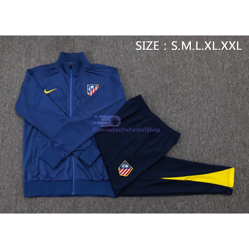 Chandal Atlético de Madrid 2025/2026 Azul Marino