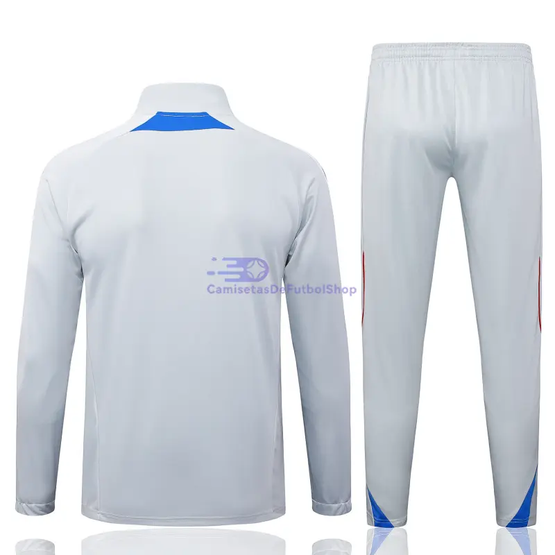 Chandal Bayern Múnich 2025/2026 Gris Claro/Azul