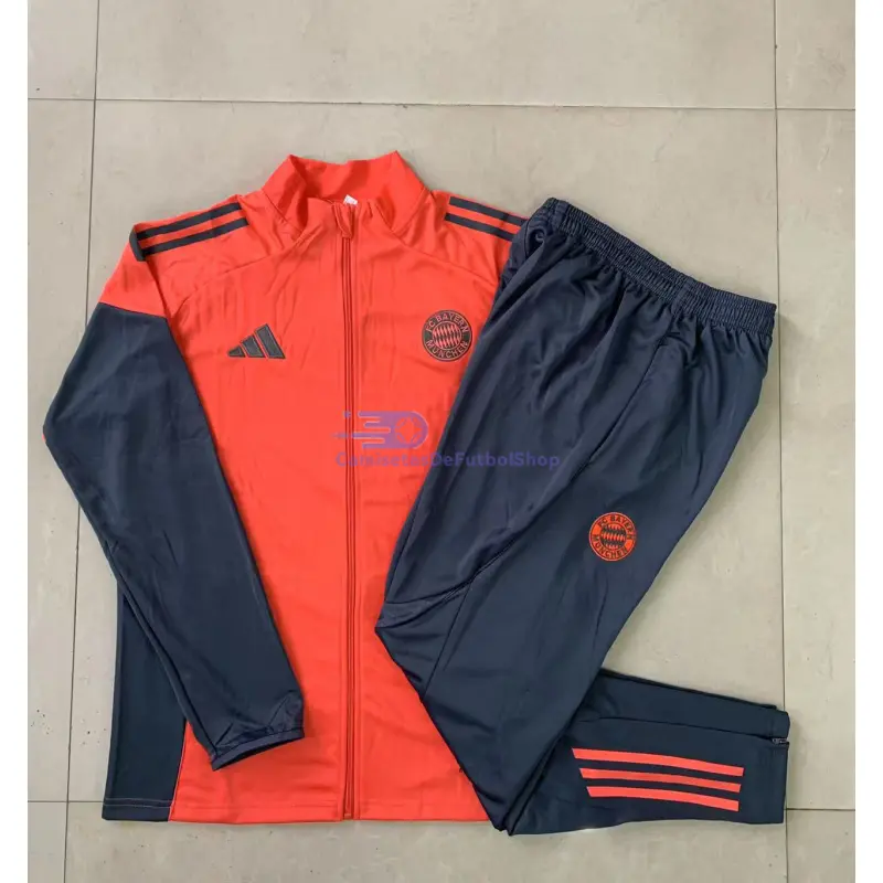 Chandal Bayern Múnich 2025/2026 Naranja/Azul Marino