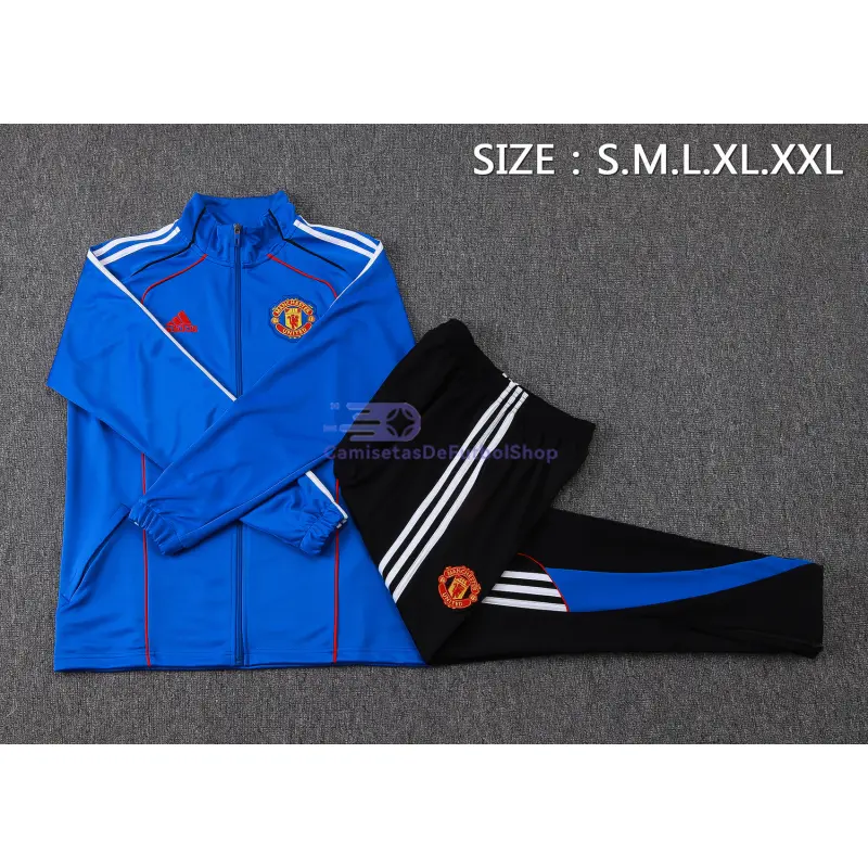 Chandal Manchester United 2025/2026 Azul Real