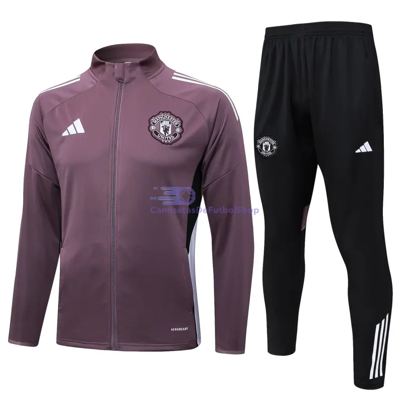 Chandal Manchester United 2025/2026 Morado Grisáceo
