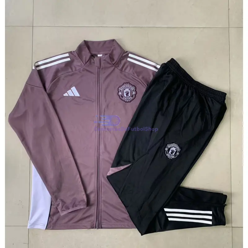 Chandal Manchester United 2025/2026 Morado Grisáceo