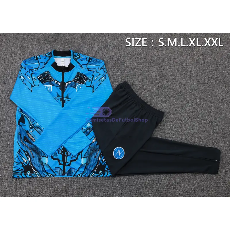 Chandal Napoli 2025/2026 Azul con Estampado