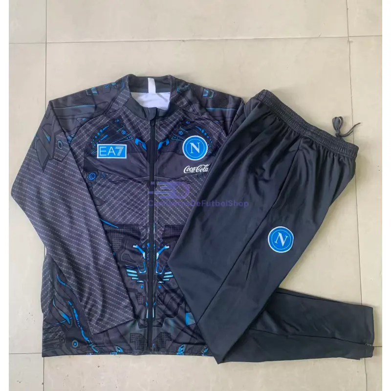 Chaqueta Napoli 2025/2026 Gris Oscuro con Estampado