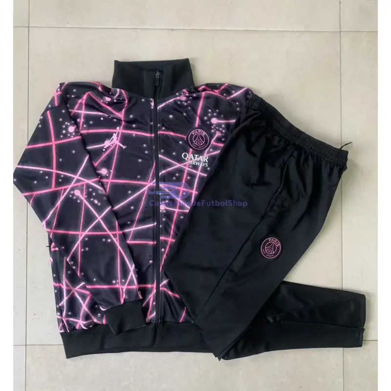 Chandal PSG 2025/2026 Negro con Estampado de Cielo Estrellado