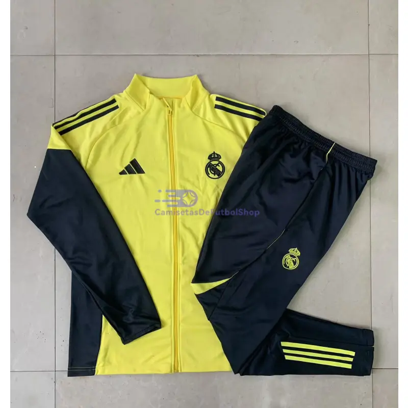 Chaqueta Real Madrid 2025/2026 Amarillo/Negro