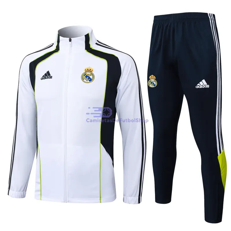 Chaqueta Real Madrid 2025/2026 Blanco/Azul Marino