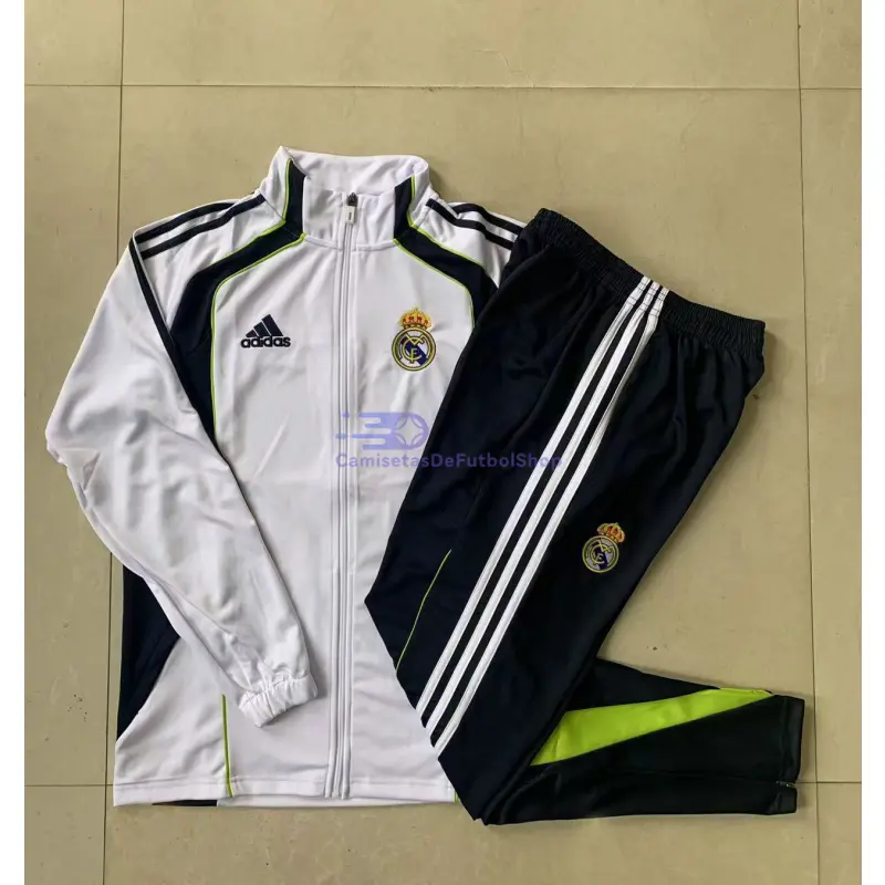 Chaqueta Real Madrid 2025/2026 Blanco/Azul Marino