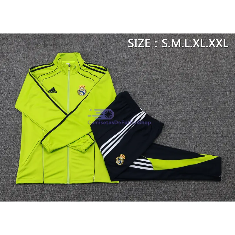 Chandal Real Madrid 2025/2026 Verde Lima