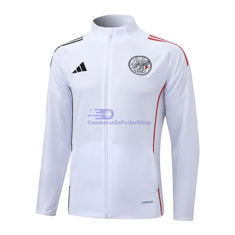 Chaqueta Ajax 2025/2026 Blanco