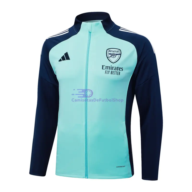 Chaqueta Arsenal 2025/2026 Azul Claro/Azul Marino