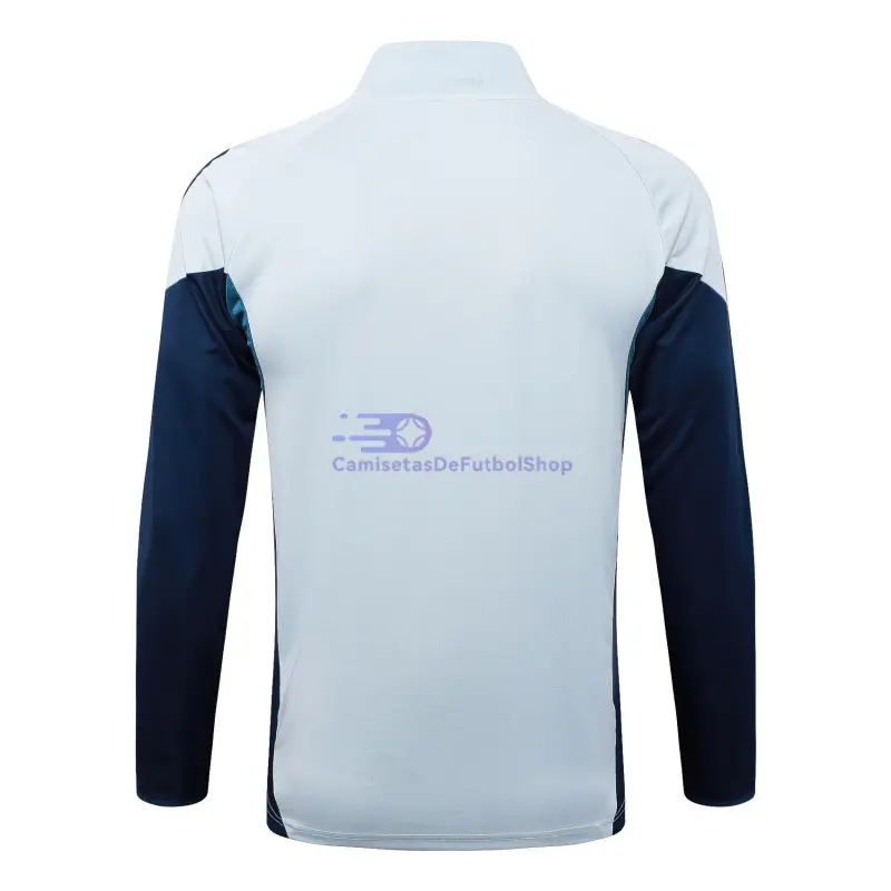 Chaqueta Arsenal 2025/2026 Gris Claro/Azul Oscuro
