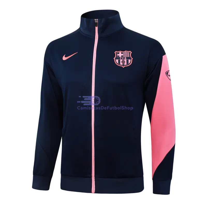 Chaqueta Barcelona 2025/2026 Azul Marino/Rosa