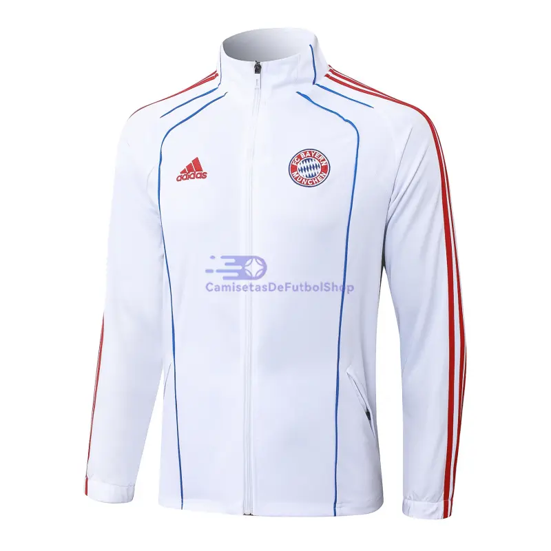 Chaqueta Bayern Múnich 2025/2026 Blanco/Azul/Rojo