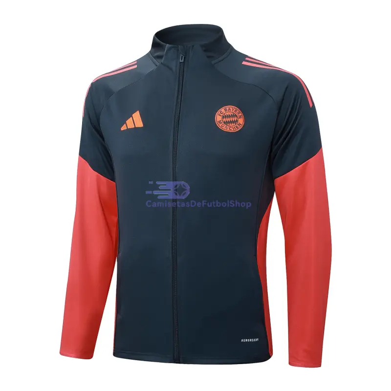 Chaqueta Bayern Múnich 2025/2026 Gris Oscuro/Naranja