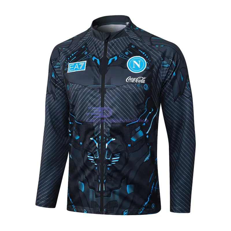 Chaqueta Napoli 2025/2026 Gris Oscuro con Estampado