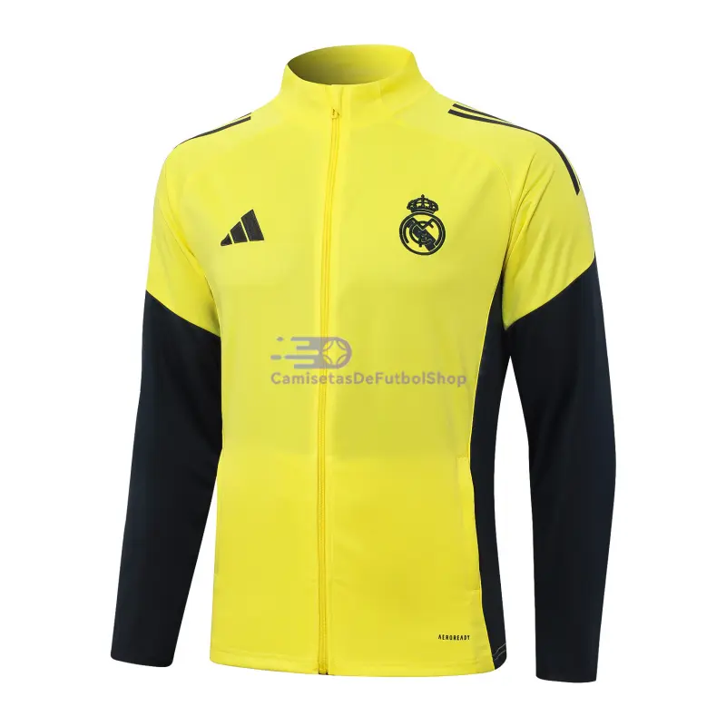 Chaqueta Real Madrid 2025/2026 Amarillo/Negro
