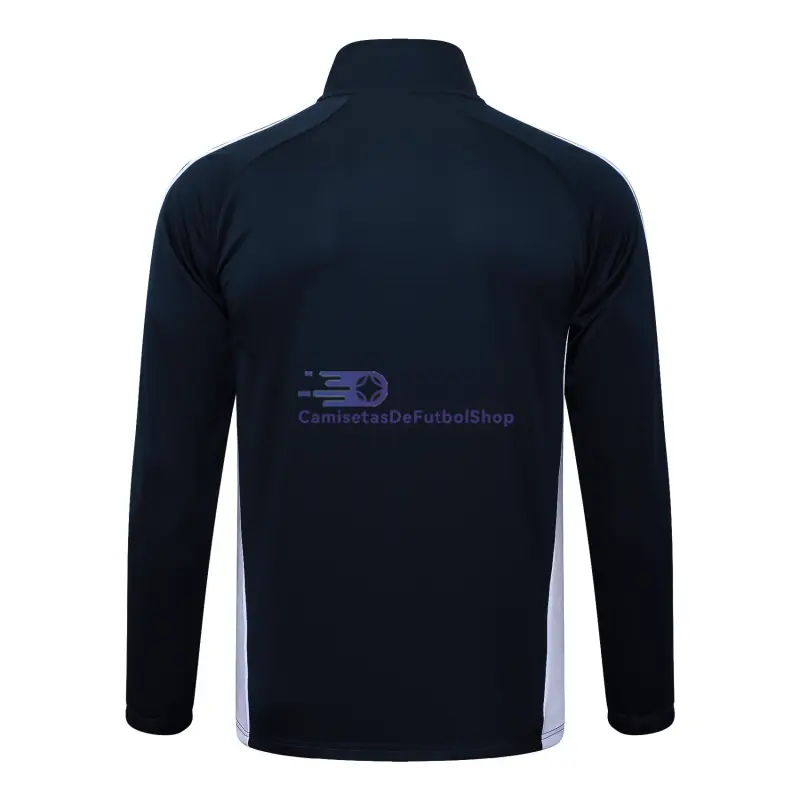 Chaqueta Real Madrid 2025/2026 Azul Marino/Blanco