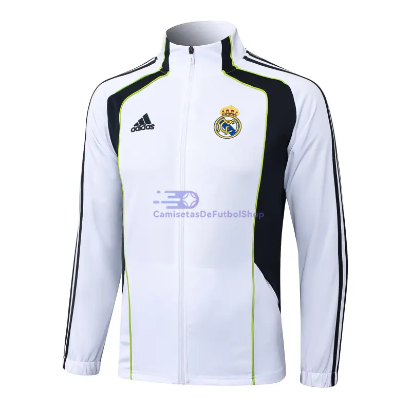 Chaqueta Real Madrid 2025/2026 Blanco/Azul Marino