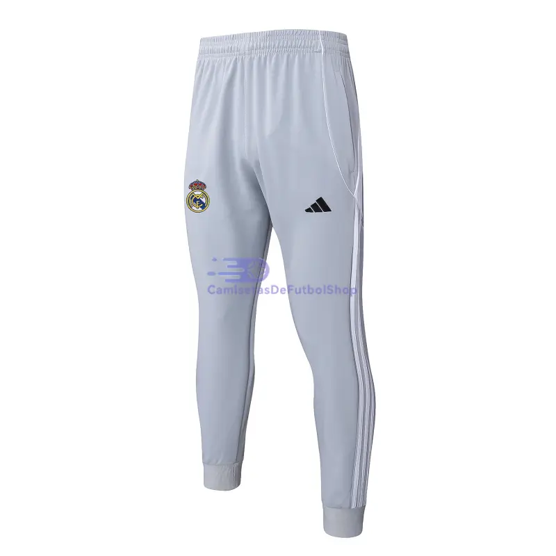 Chaqueta Real Madrid 2025/2026 Blanco/Gris