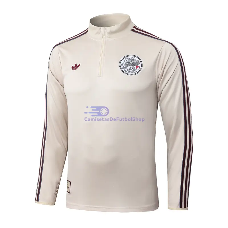 Sudadera De Entrenamiento Ajax 2025/2026 Beige