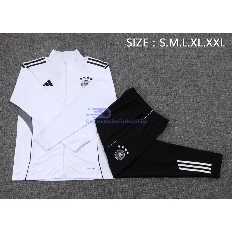 Sudadera De Entrenamiento Alemania 2025 Blanco