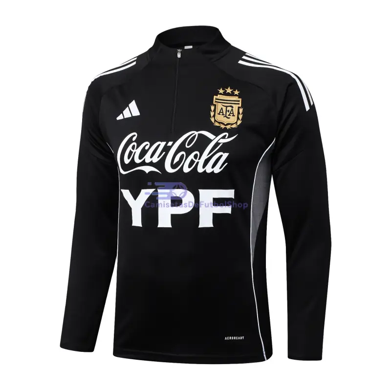 Sudadera De Entrenamiento Argentina 2025 Negro