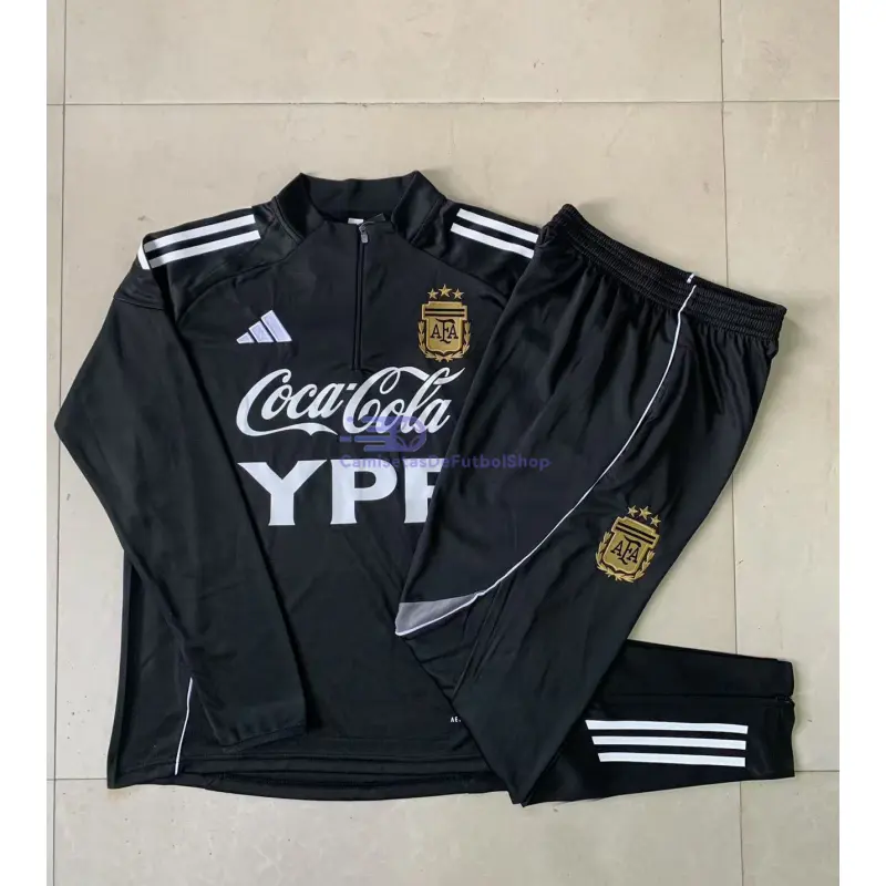 Sudadera De Entrenamiento Argentina 2025 Negro