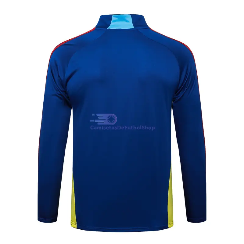 Sudadera De Entrenamiento Arsenal 2025/2026 Azul Real/Amarillo