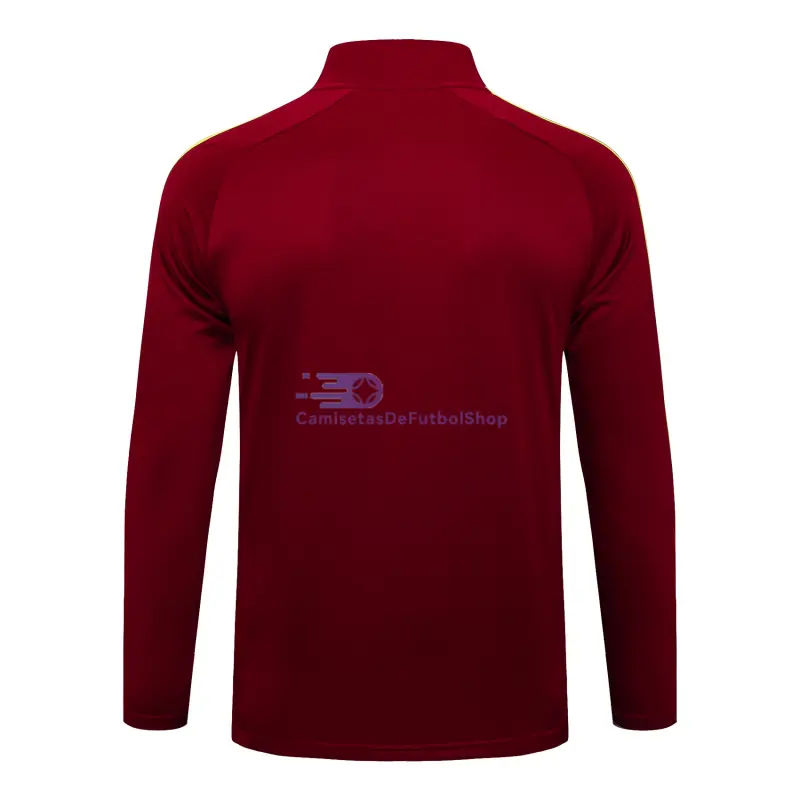 Sudadera De Entrenamiento Arsenal 2025/2026 Borgoña/Amarillo