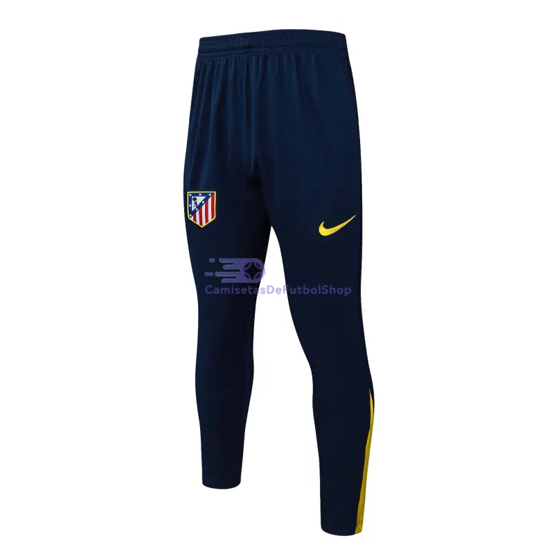 Sudadera De Entrenamiento Atlético de Madrid 2025/2026 Azul Oscuro/Amarillo