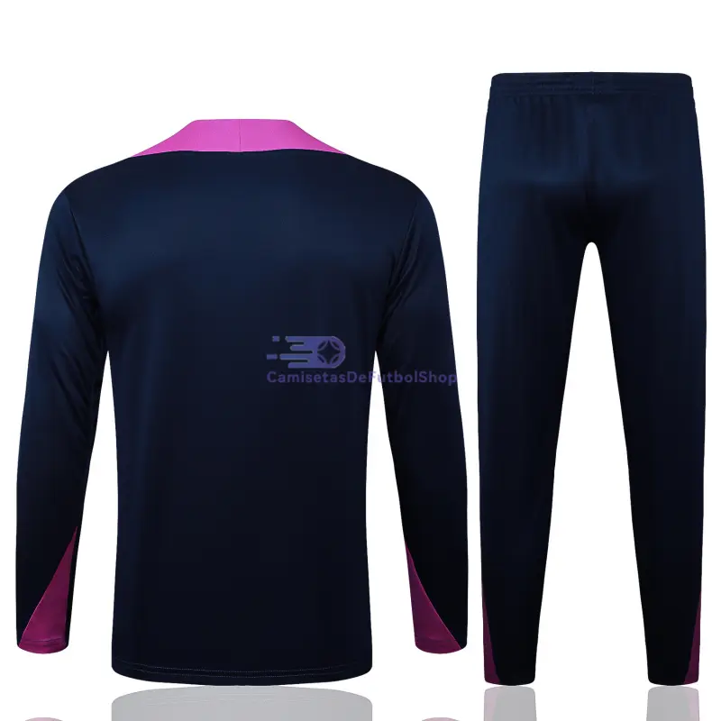 Sudadera De Entrenamiento Barcelona 2025/2026 Kit Azul Marino/Morado