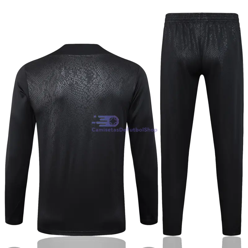 Sudadera De Entrenamiento Barcelona 2025/2026 Kit Negro/Morado