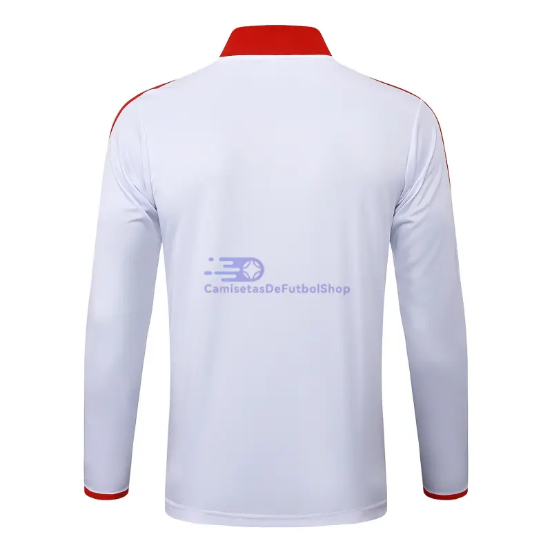 Sudadera De Entrenamiento Bayern Múnich 2025/2026 125 Aniversario Blanco Edición Conmemorativa