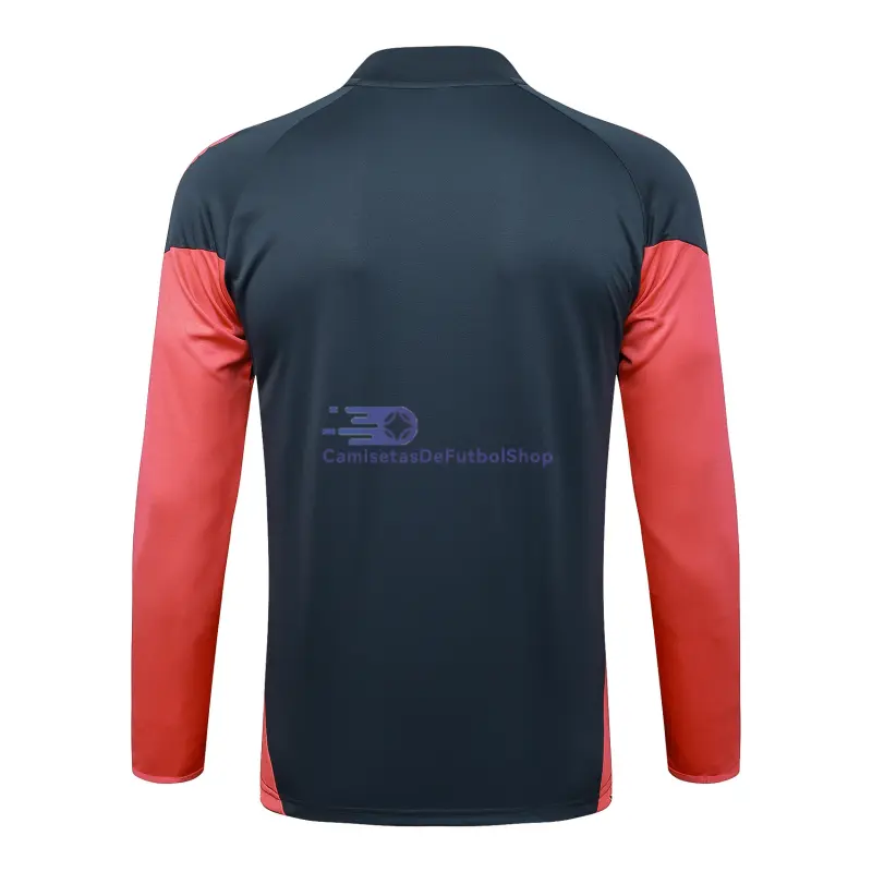 Sudadera De Entrenamiento Bayern Múnich 2025/2026 Gris Oscuro/Naranja
