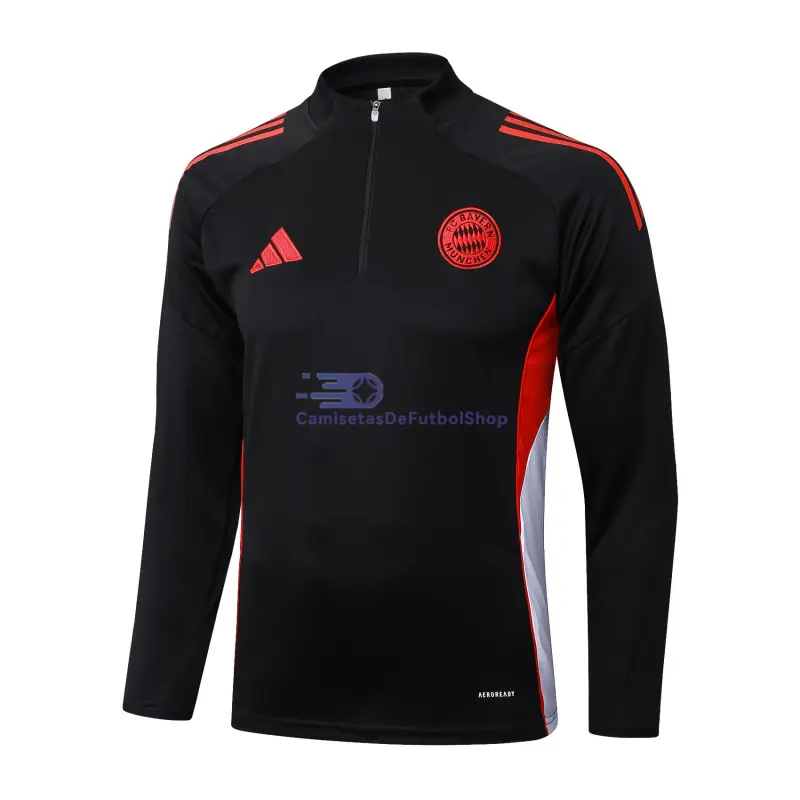 Sudadera De Entrenamiento Bayern Múnich 2025/2026 Negro/Rojo