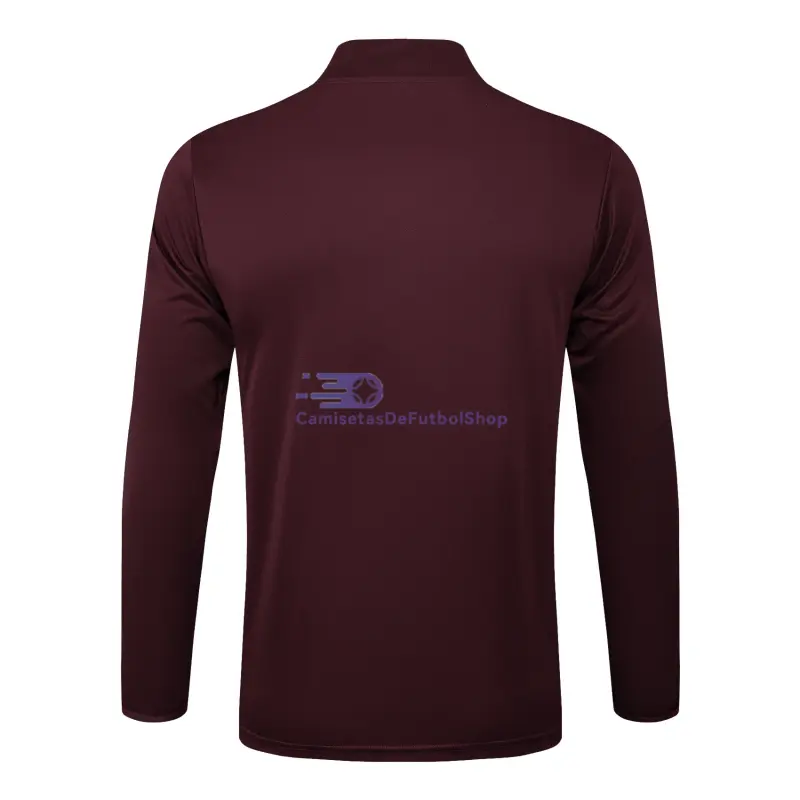 Sudadera De Entrenamiento Bayern Múnich 2025/2026 Retro Borgoña