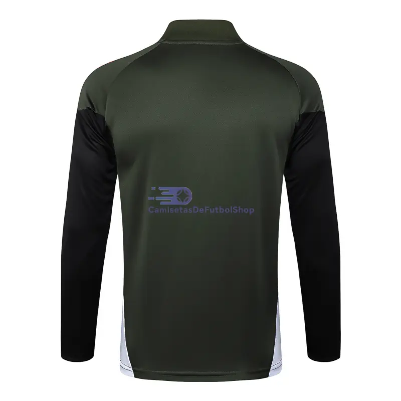 Sudadera De Entrenamiento Bayern Múnich 2025/2026 Verde Oscuro