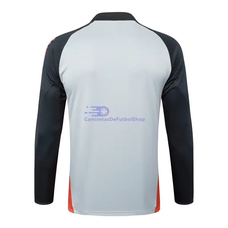 Sudadera De Entrenamiento Benfica 2025/2026 Gris/Negro