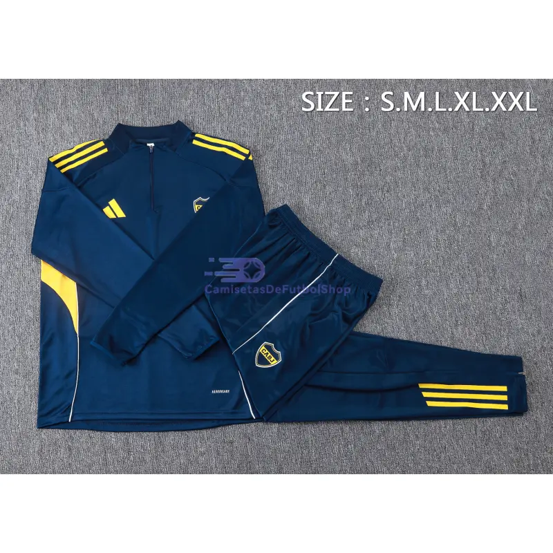 Sudadera De Entrenamiento Boca Juniors 2025/2026 Kit Azul Real