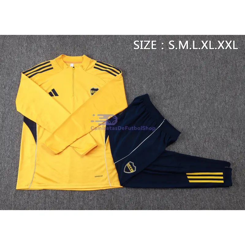 Sudadera De Entrenamiento Boca Juniors 2025/2026 Kit Amarillo