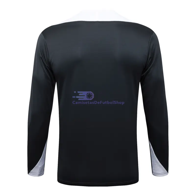 Sudadera De Entrenamiento Chelsea 2025/2026 Gris Oscuro/Blanco