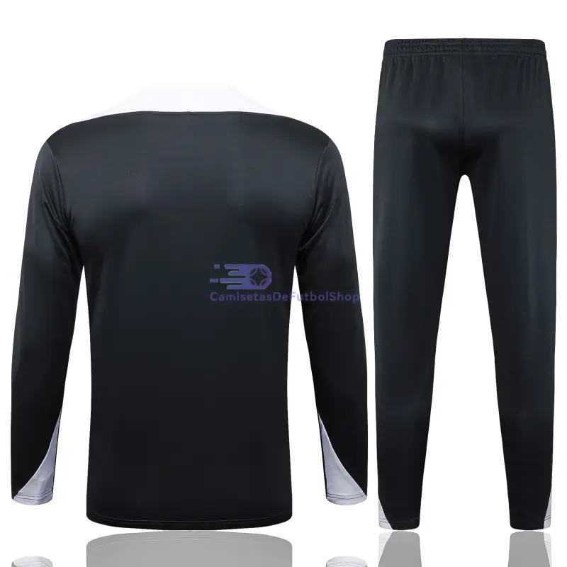 Sudadera De Entrenamiento Chelsea 2025/2026 Gris Oscuro/Blanco