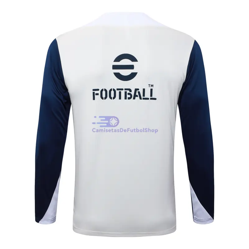 Sudadera De Entrenamiento Inter de Milan 2025/2026 Beige/Azul